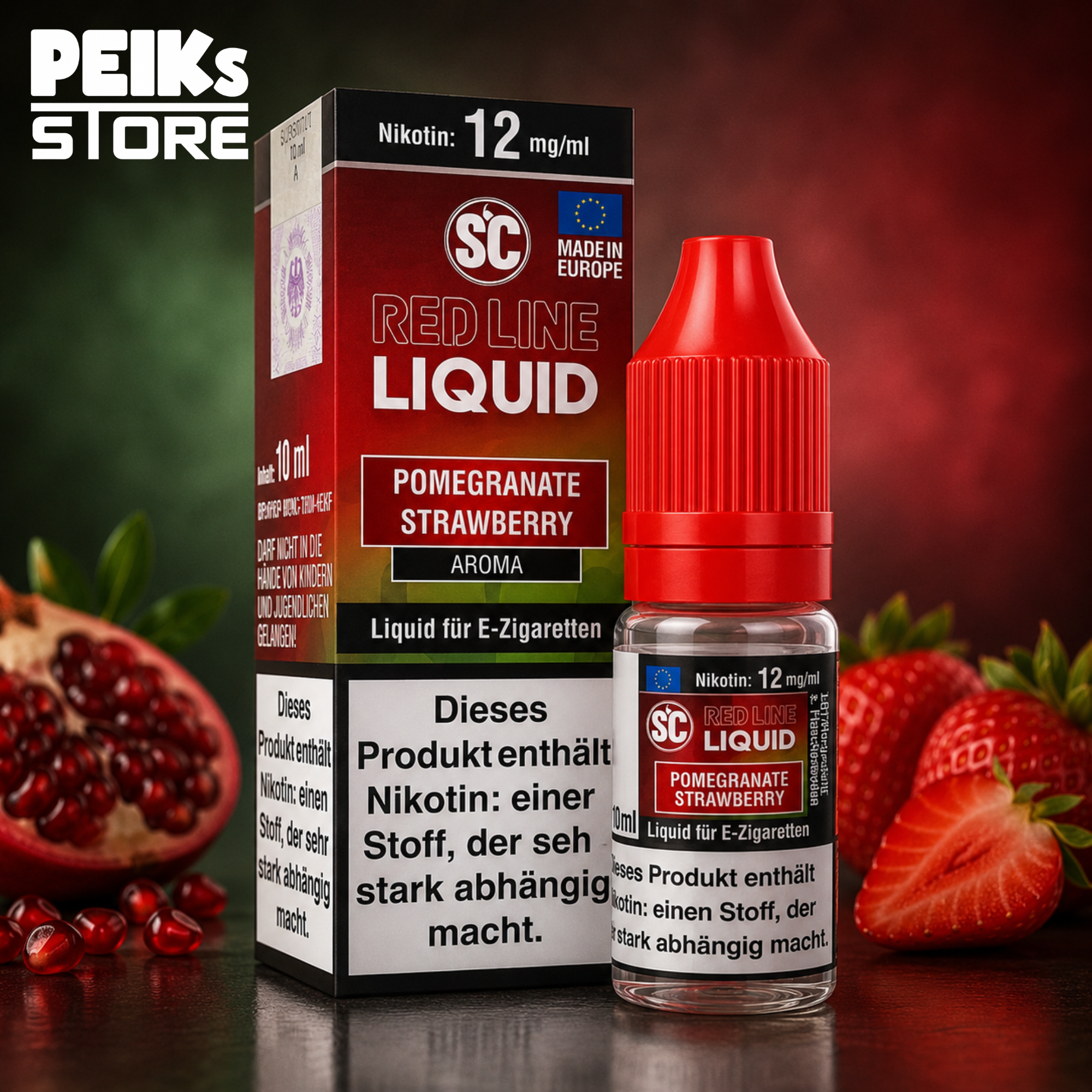SC | Redline Liquid | 10ml/12mg Nikotinsalz | verschiedene Sorten