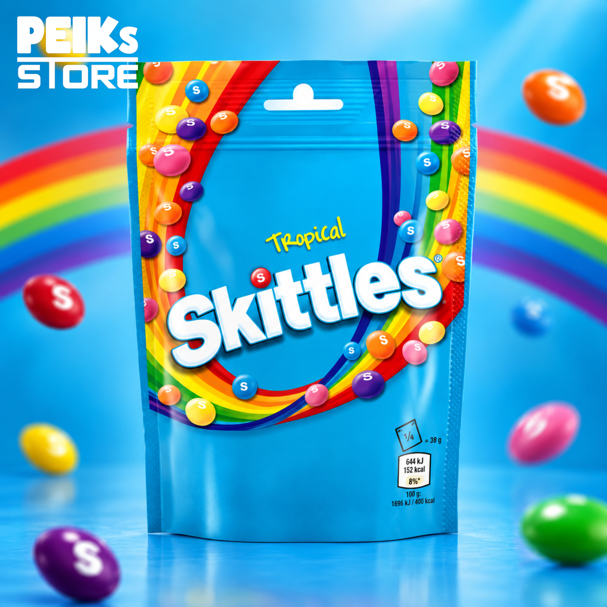Skittles | Tropical | UK Import | 136g