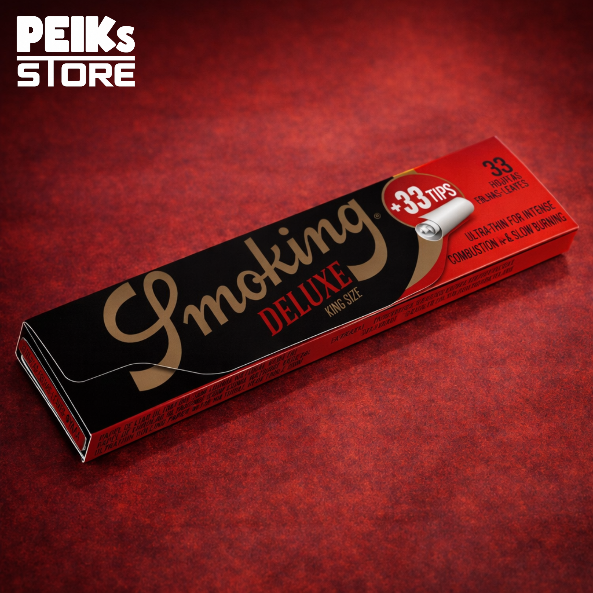 Smoking Deluxe | Papers & Tips King Size | 33 Stk
