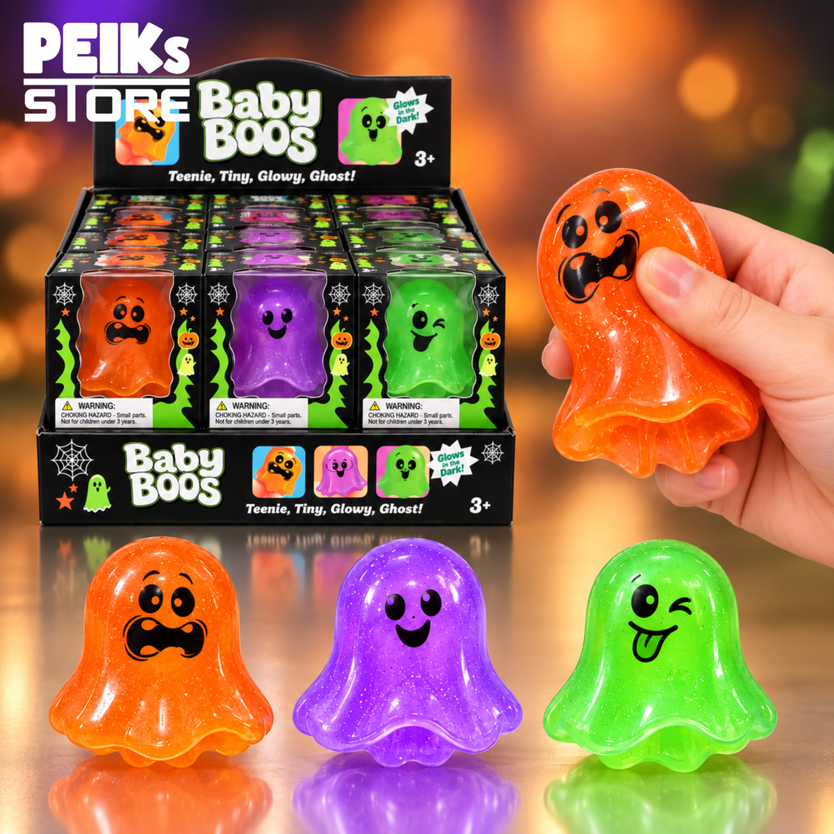 Spielzeug | Stretchy Squishy | Boo | verschiedene Farben