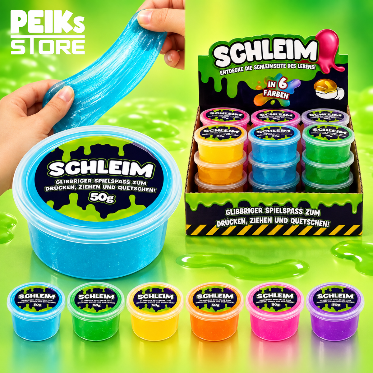 Spielzeug | Schleim Dose | 50g