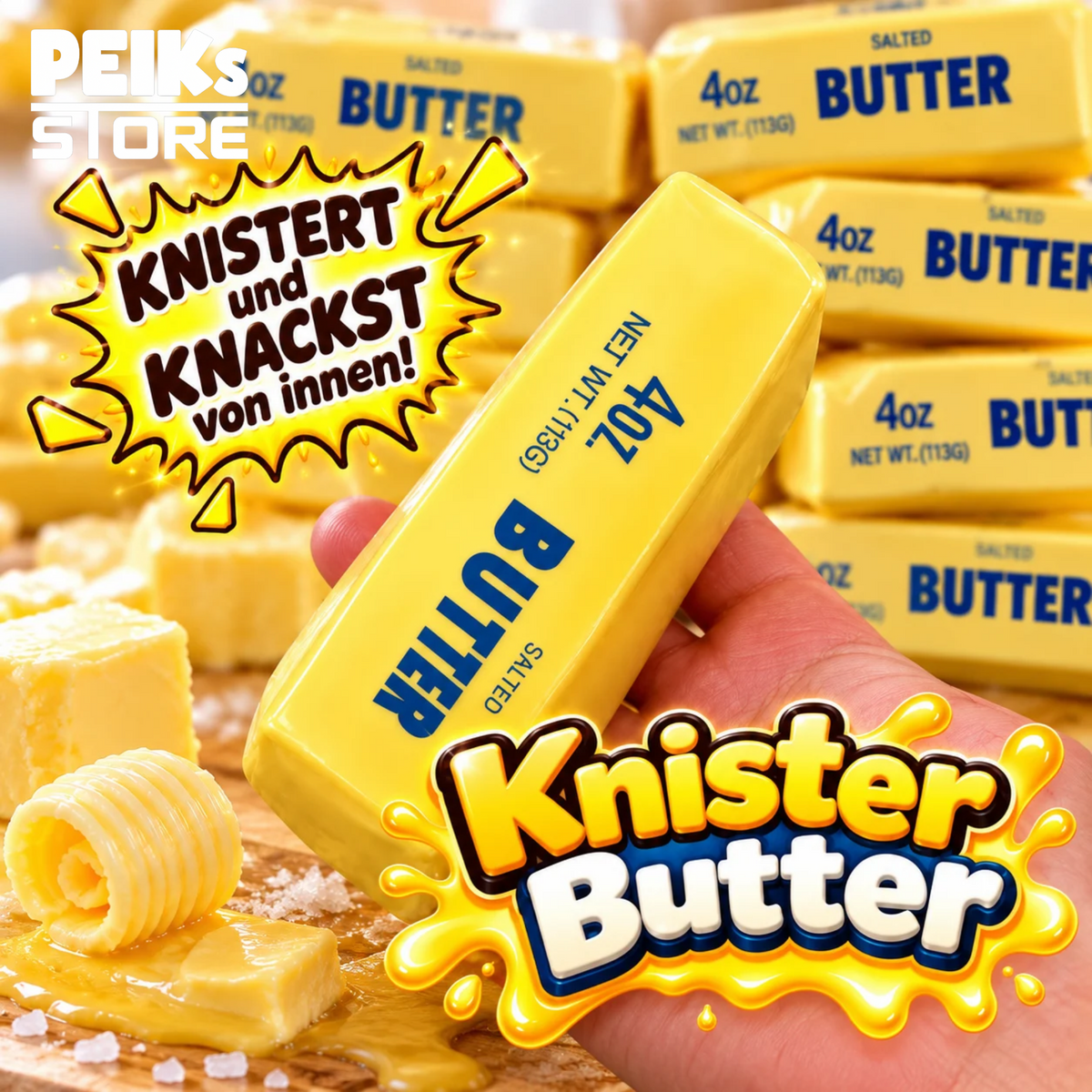 Spielzeug | Squishy Butter Knister