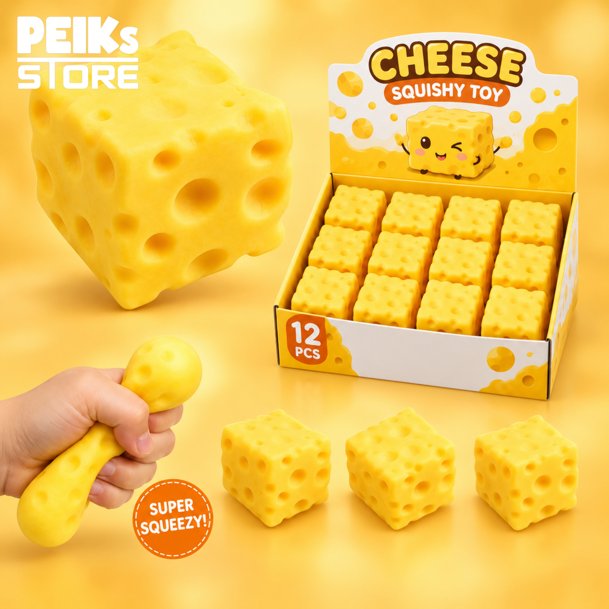 Spielzeug | Squishy Käse
