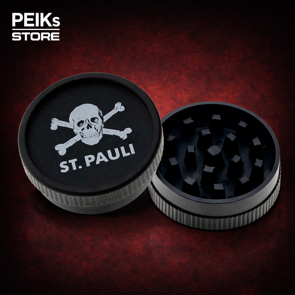 Grinder | St. Pauli | Kunststoff | 2-tlg. | Ø5,5cm | Black