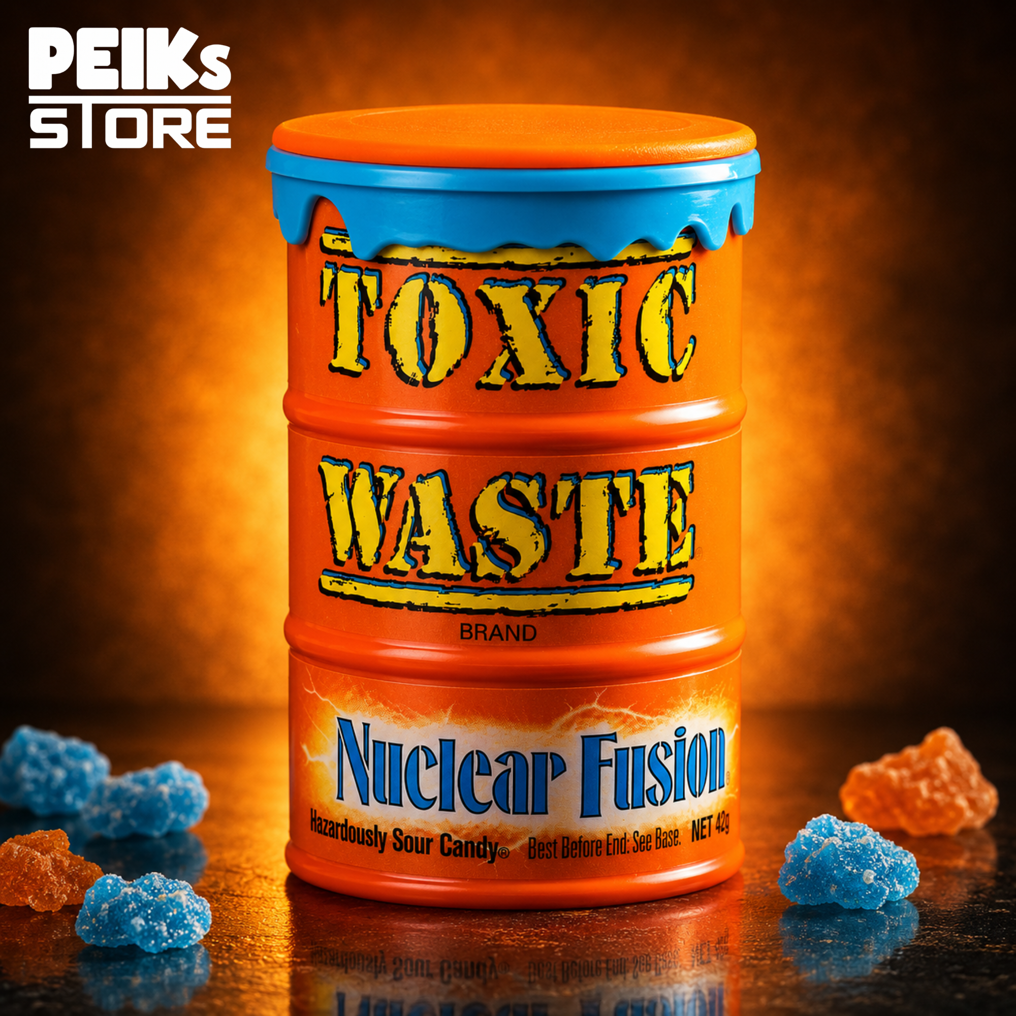 Toxic Waste | Nuclera Fusion | Extrem saure Bonbons | 42g